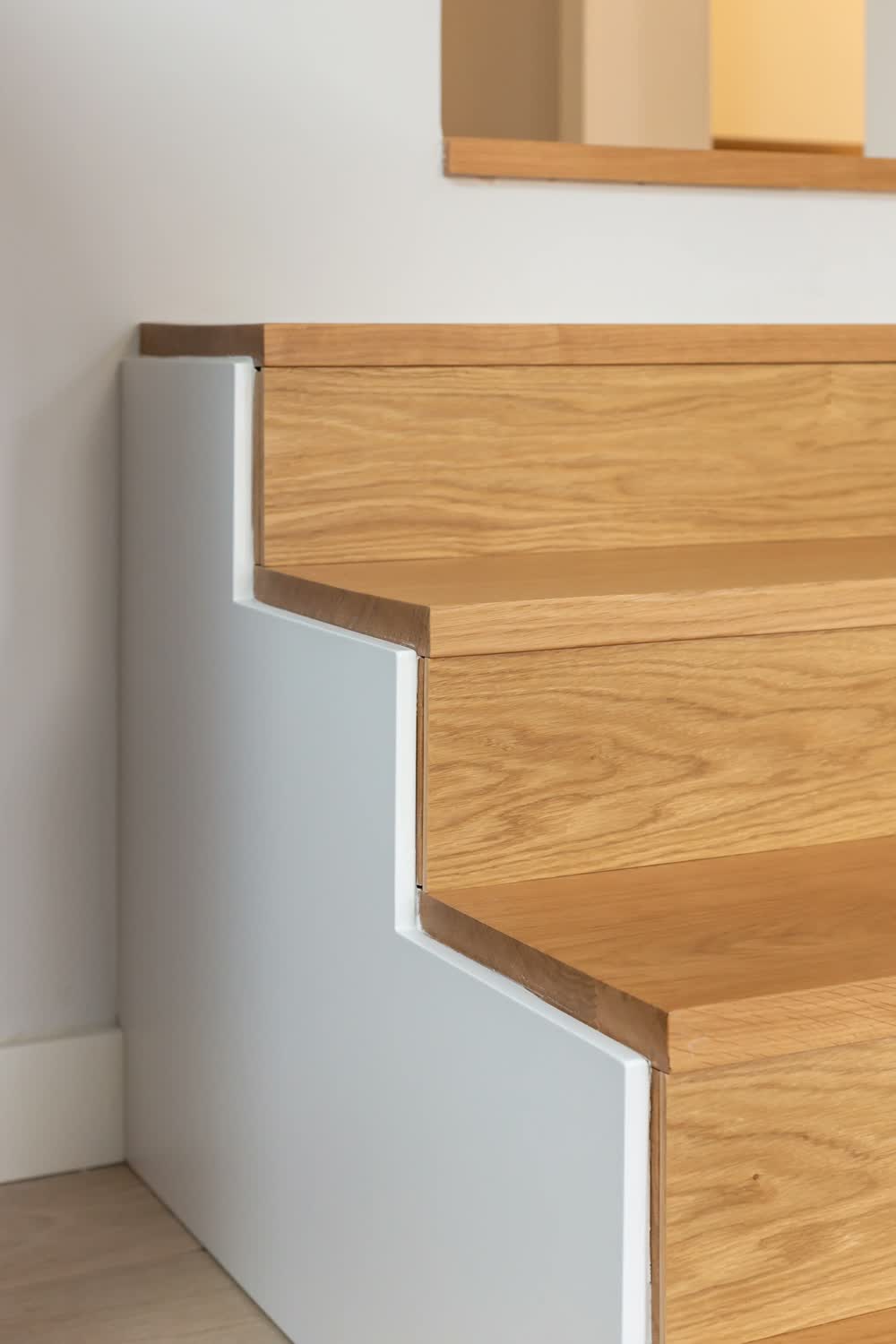 Bespoke oak joinery fitted as part of a turnkey renovation